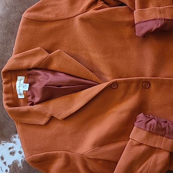 Vintage Made in Canada Oversized Blazer With Pockets & Shoulder Pads - Picture 2 of 9